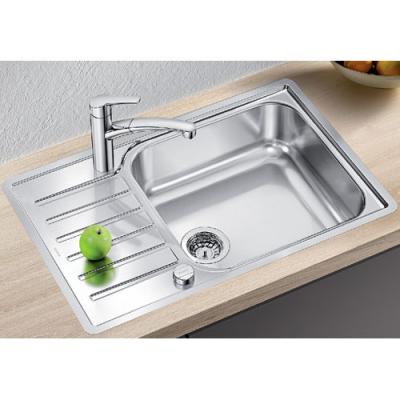 Blanco LANTOS XL 6 S-IF Compact Edelstahl Bürstfinish IF-Spüle