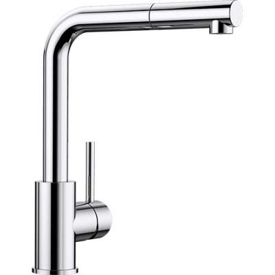 Blanco MILA-S Küchenarmatur mit ausziehbarem Auslauf chrom Niederdruck 521466